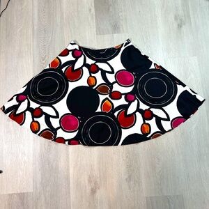 Women's Plus Size Grace Elements Mid Length Circle Skirt Size 14